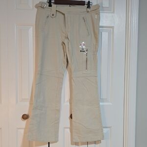 Stylish Tan Boot Cut Pants